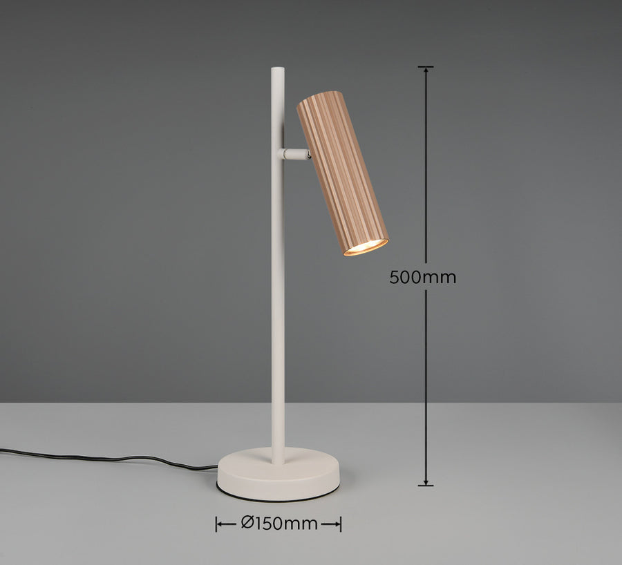 Schéma coté indiquant une hauteur de 500 mm et un socle de 150 mm.