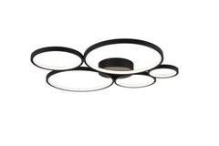 Luminaire plafonnier | Rondo Noir L 59 cm
