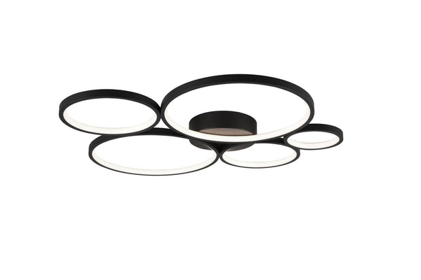 Luminaire plafonnier | Rondo Noir L 59 cm