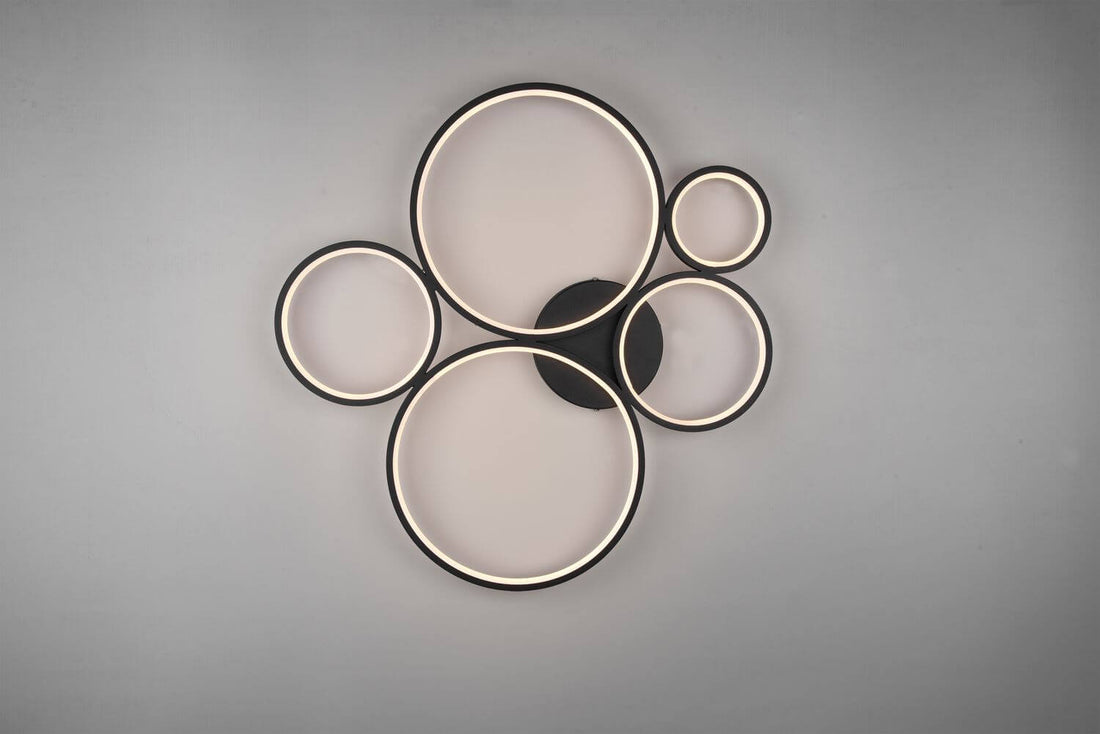Luminaire plafonnier | Rondo Noir L 59 cm