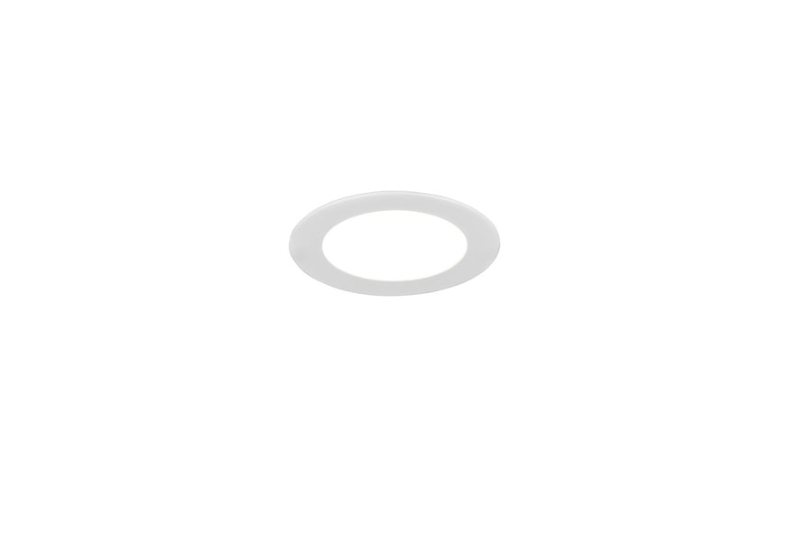 Spot encastrable Kibo blanc mat, Ø 11,5 cm