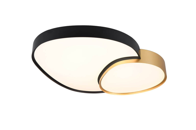 Luminaire plafonnier | Rise Noir L 77 cm