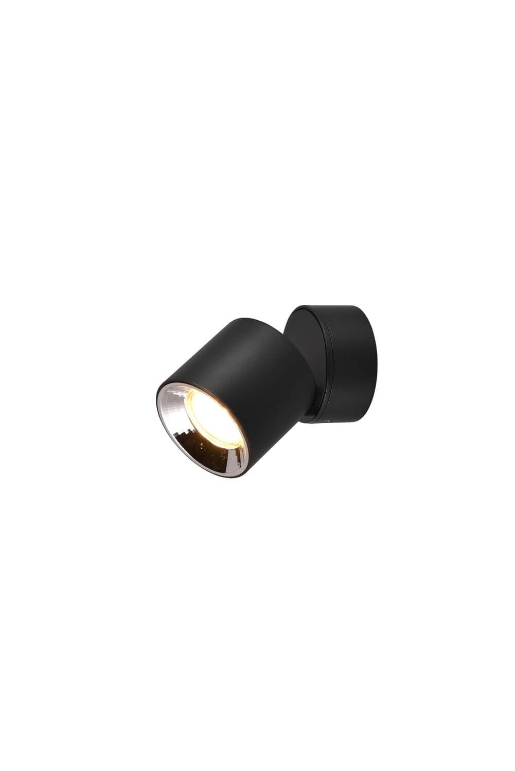 Plafonnier Guayana noir mat