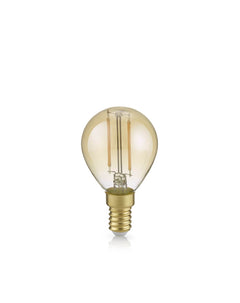 Ampoule LED E14 sphérique ambrée, 2 W | Trio