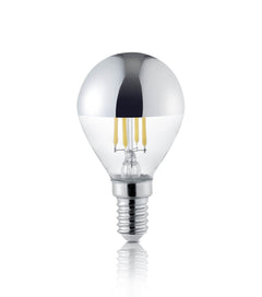 Ampoule LED E14 chromée, 4 W | Trio