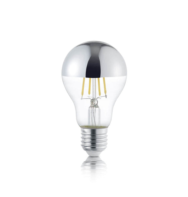 Ampoule LED E27 chromée, 4 W | Trio