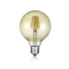 Ampoule LED E27 globe ambrée, 6 W | Trio