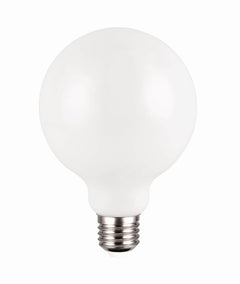 Ampoule LED E27 globe blanche, 9 W | Trio