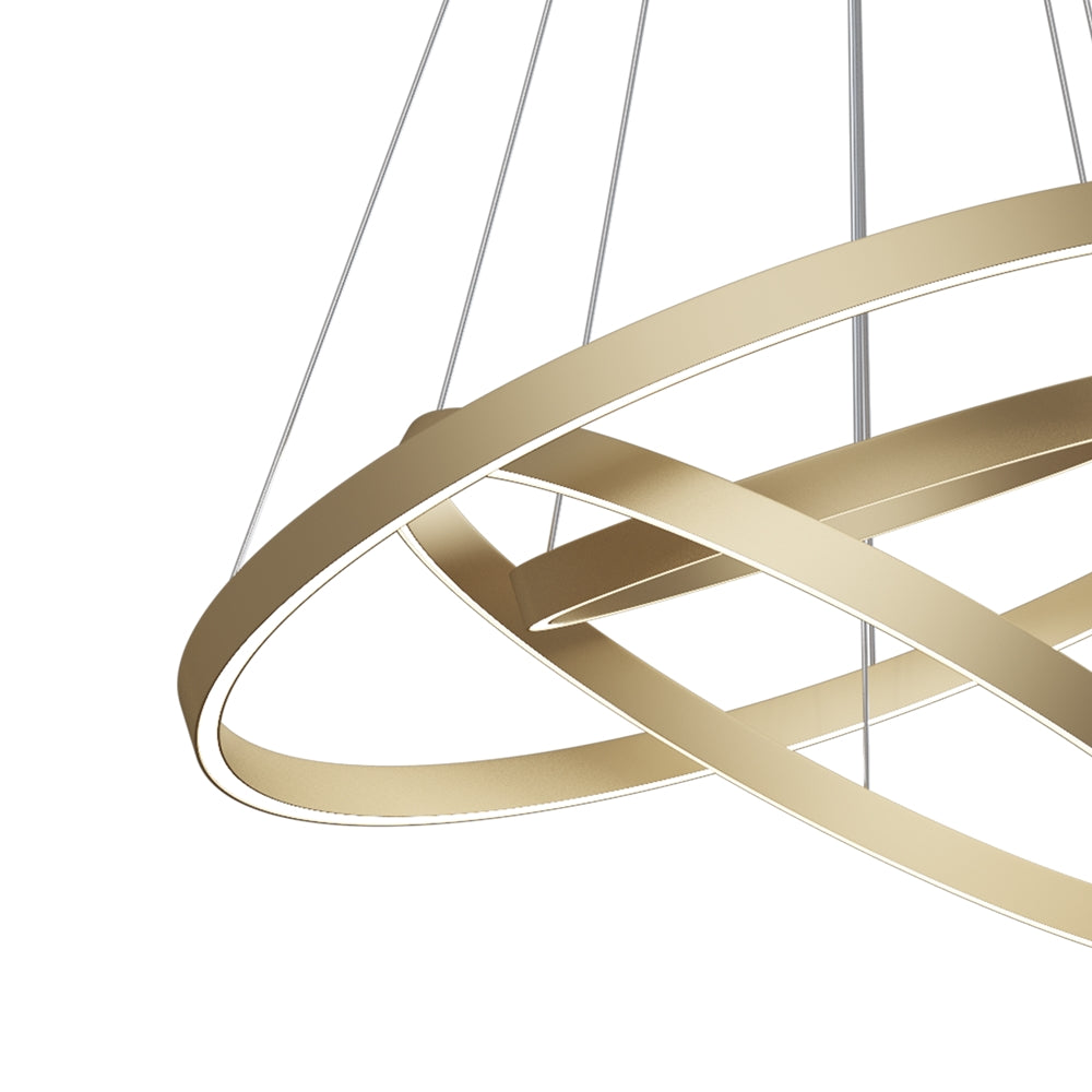 Rim Suspension luminaire doré