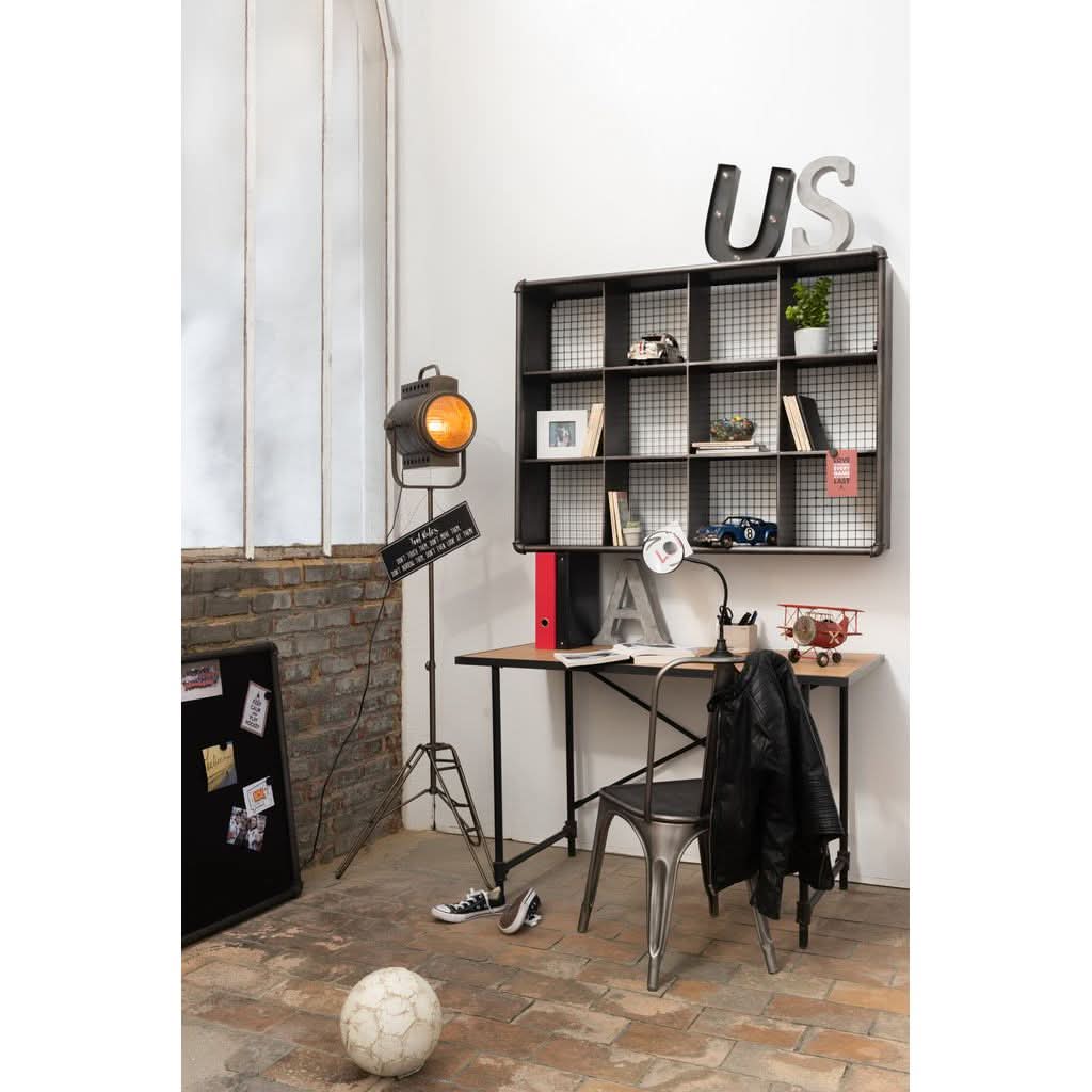 Tube de Suspension Métal Gris - Designix
