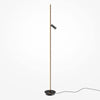 Schwarze Stehlampe Thin