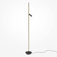 Schwarze Stehlampe Thin