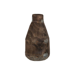 Alte kleine Vase aus Weidenholz