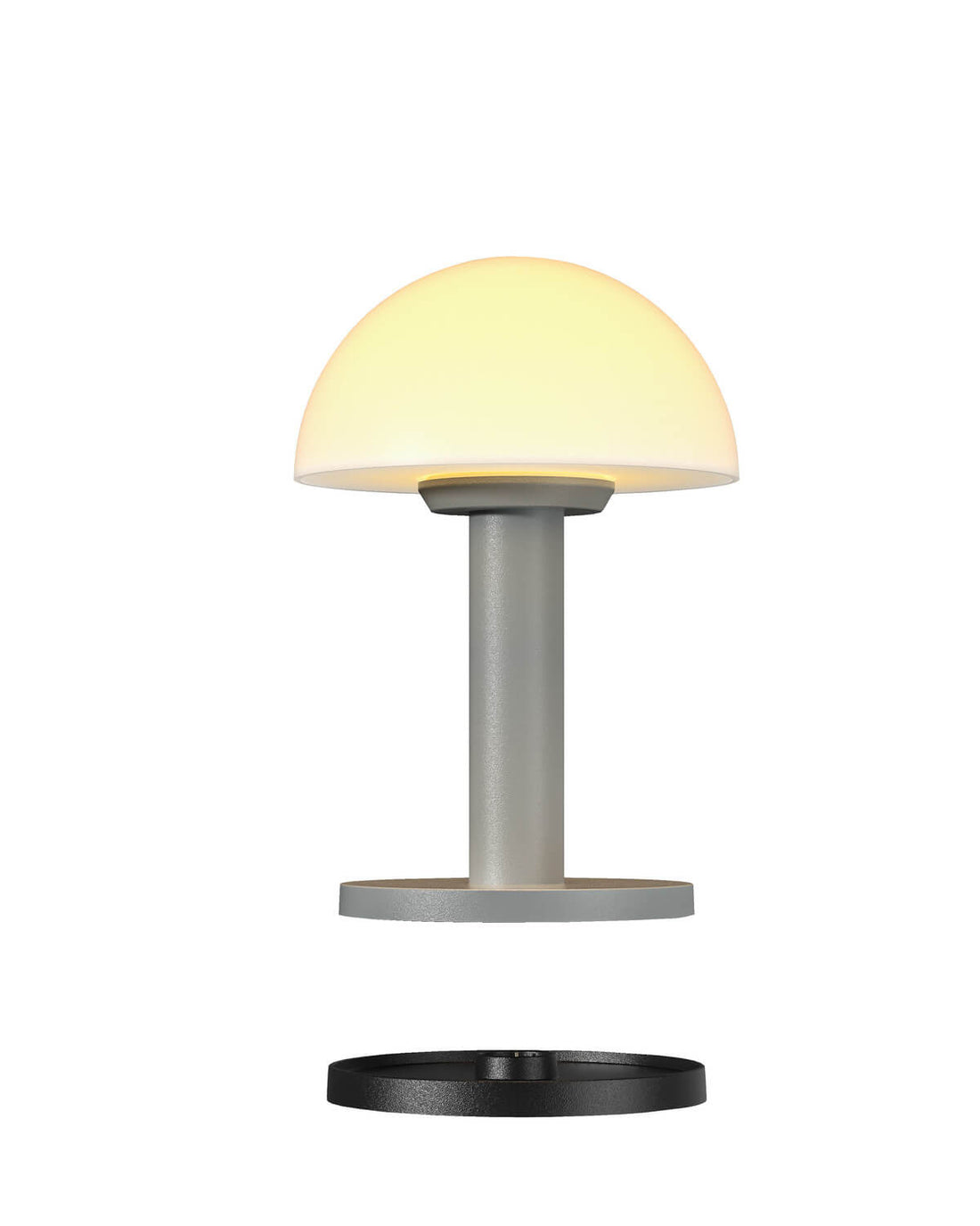 Lampe extérieure Bergamo grise