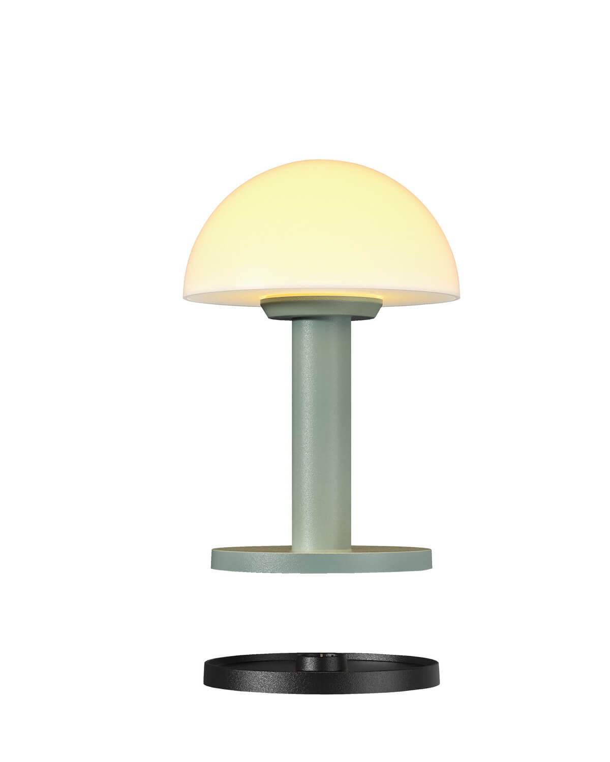 Lampe extérieure Bergamo vert olive