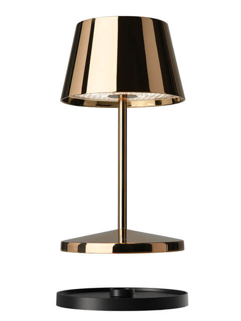Lampe extérieure Seoul RC or rose