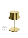 Lampe extérieure Neapel RC dorée, Ø 179 cm