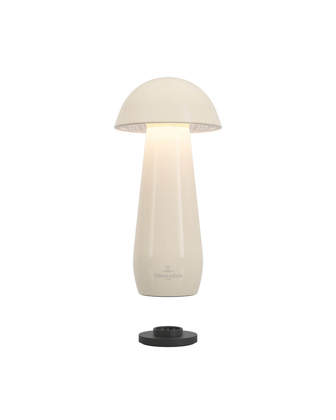 Lampe extérieure Modena crème, L 16 cm