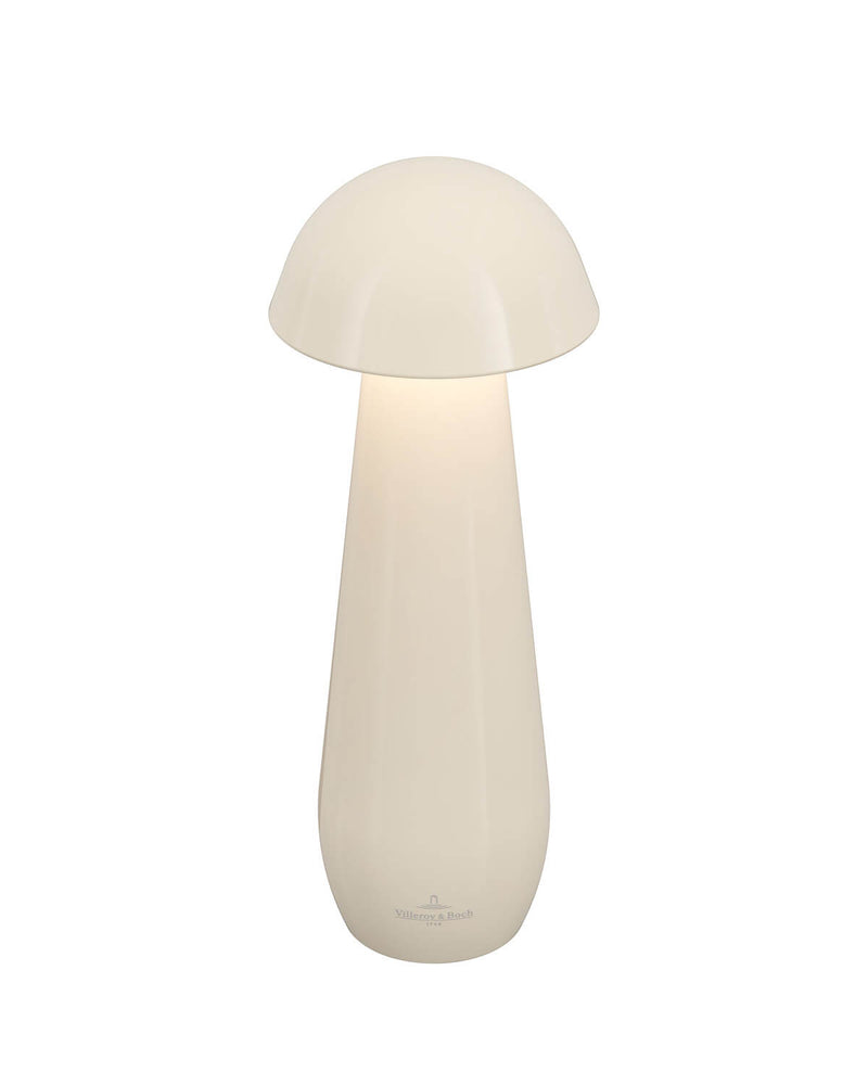 Lampe extérieure Modena crème, L 21 cm