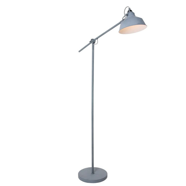 Moderne graue Stehlampe