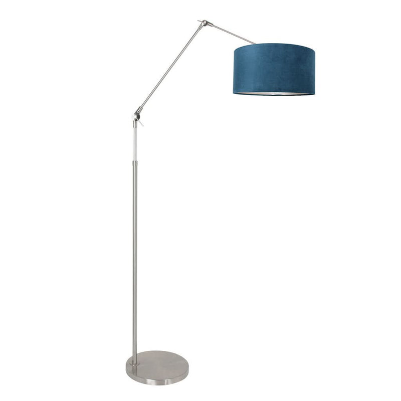 Stehleuchte Samt Blau