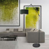 Prestige Chic Samt-Stehlampe