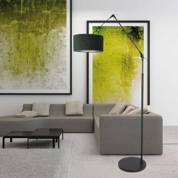 Prestige Chic Samt-Stehlampe