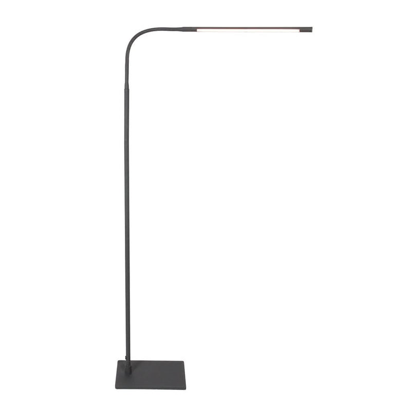 Lampe sol Flexible noir