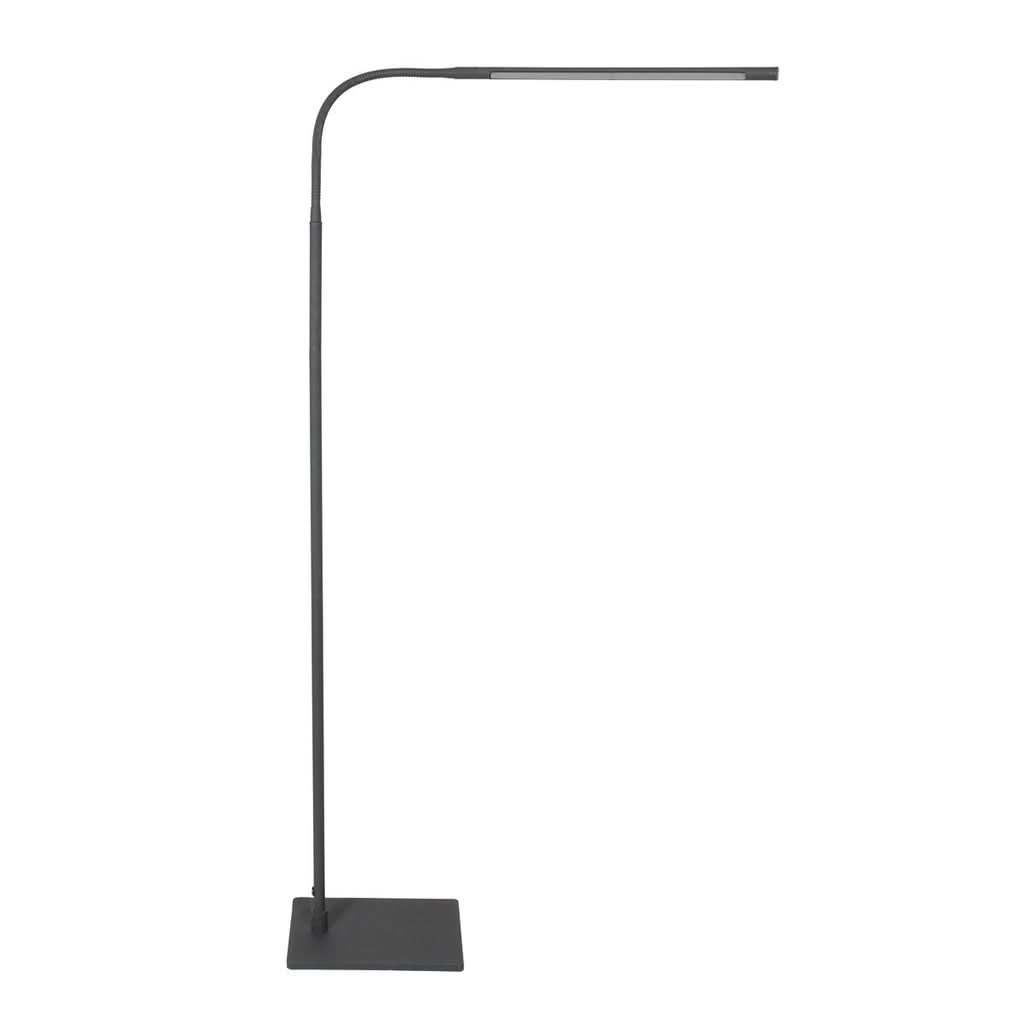 Lampe sol Flexible noir