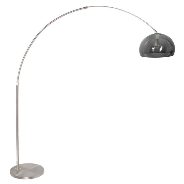 Bogenlampe Stahl Grau