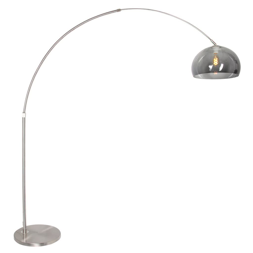 Bogenlampe Stahl Grau