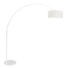 Lampadaire salon moderne blanc | Linaro