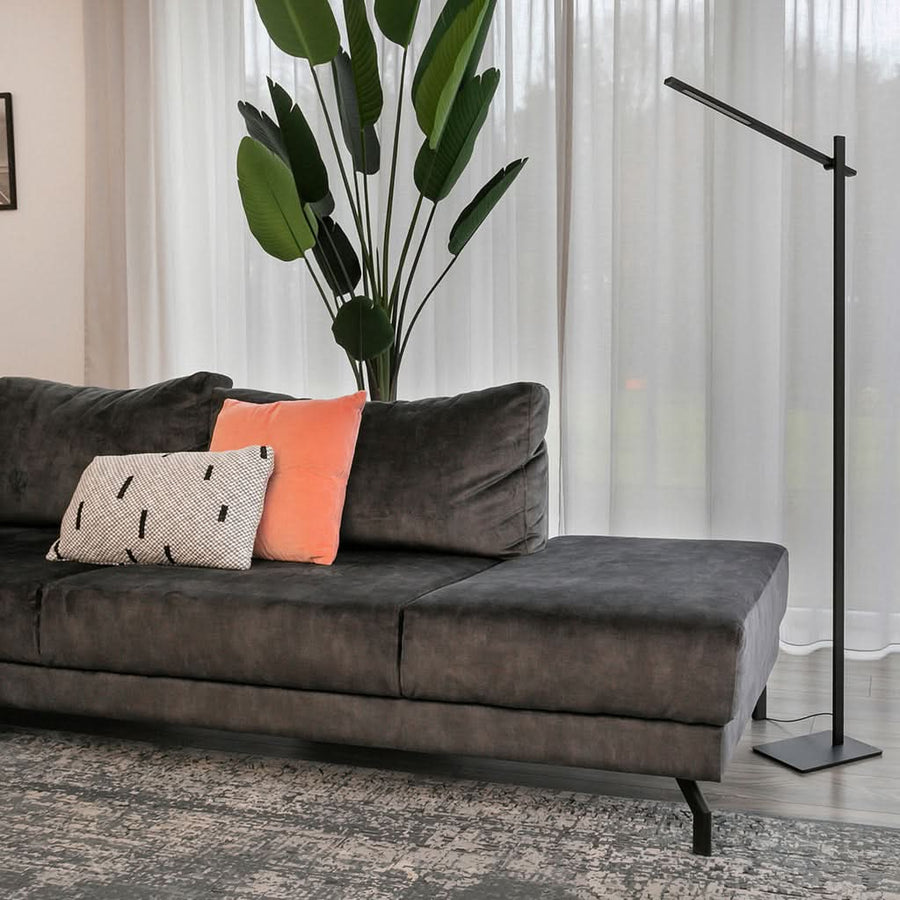 Lampe de sol Stekk 2690ZW Noir | Designix - - https://designix.fr