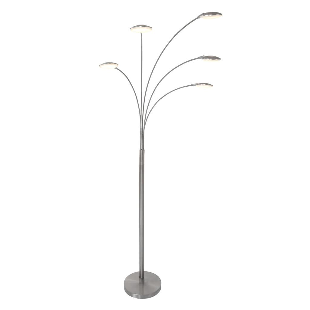 Second angle identique du luminaire sur fond blanc, mettant en valeur sa structure