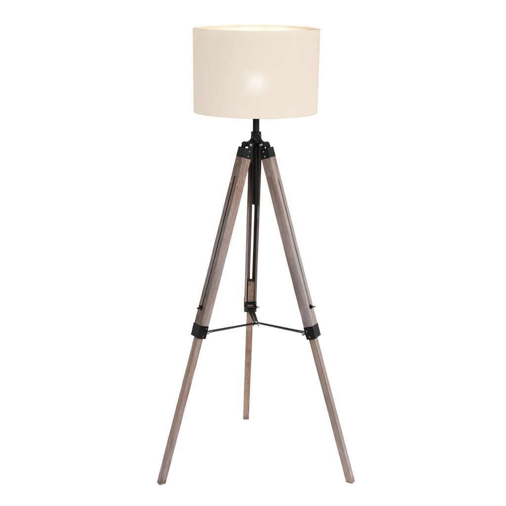 Stehlampe Triek Schwarz Weiß