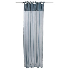 Baumwoll-Leinen-Voile Marineblau