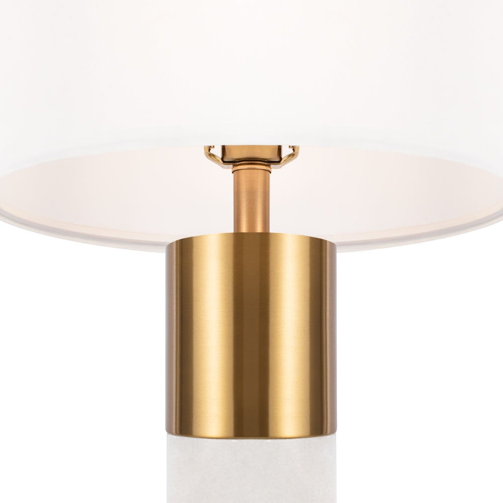 Bianco Nachttischlampe goldfarben