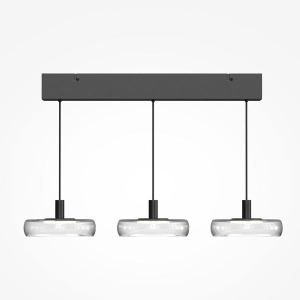 Float Pendelleuchte schwarz