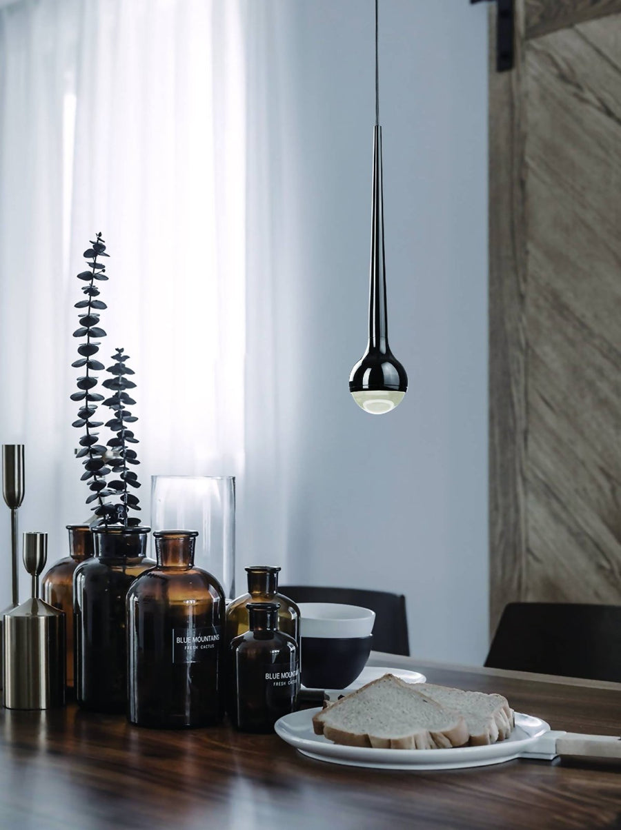 Suspension LED Cappi, verre