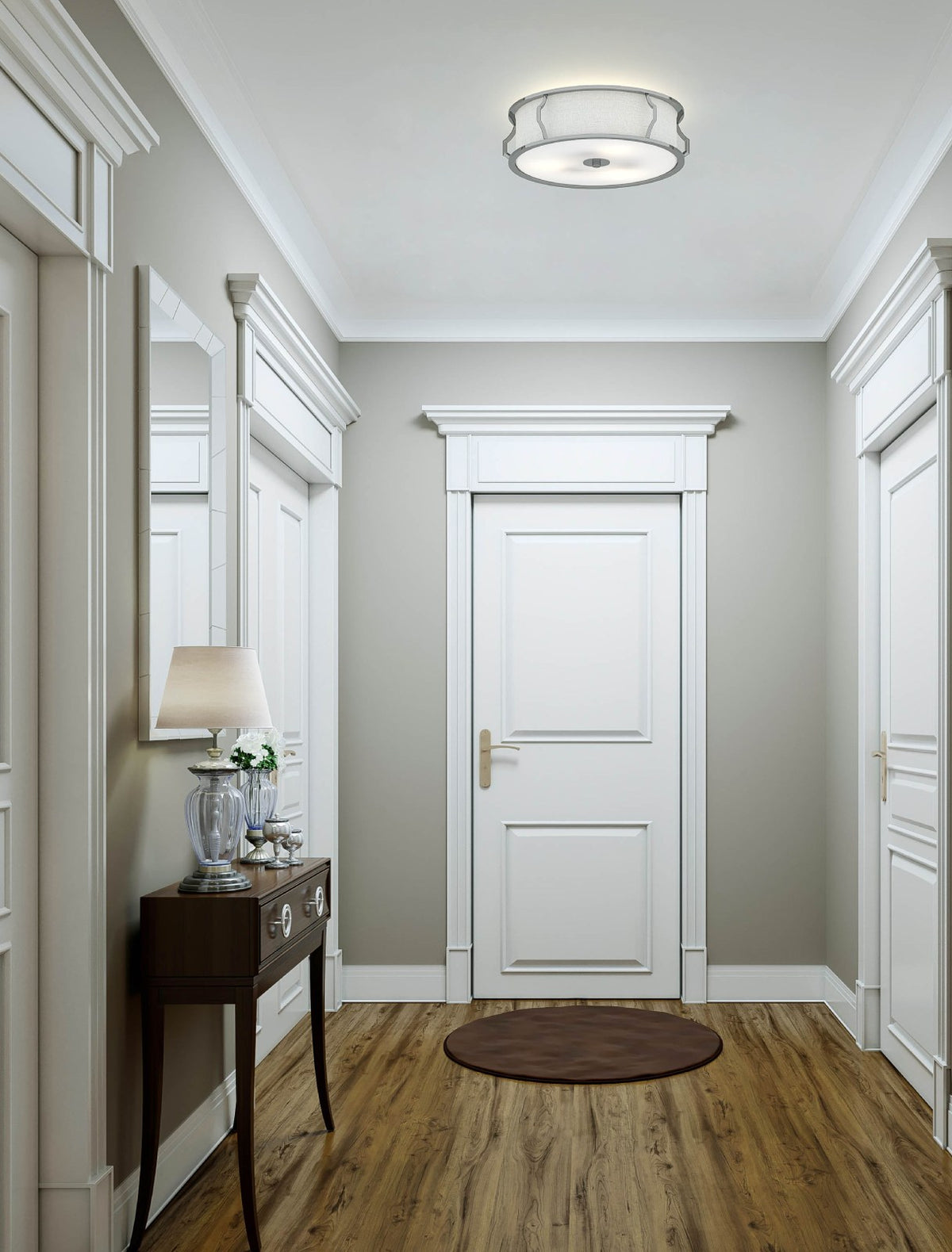 Plafonnier Pirelo, verre