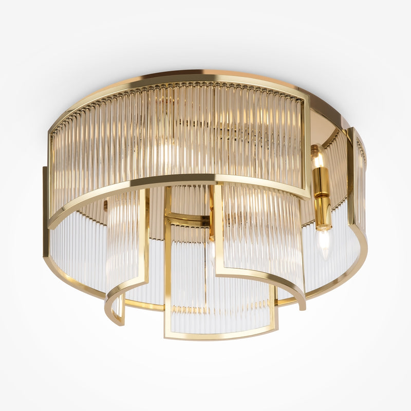 Deckenleuchte Frame goldfarben