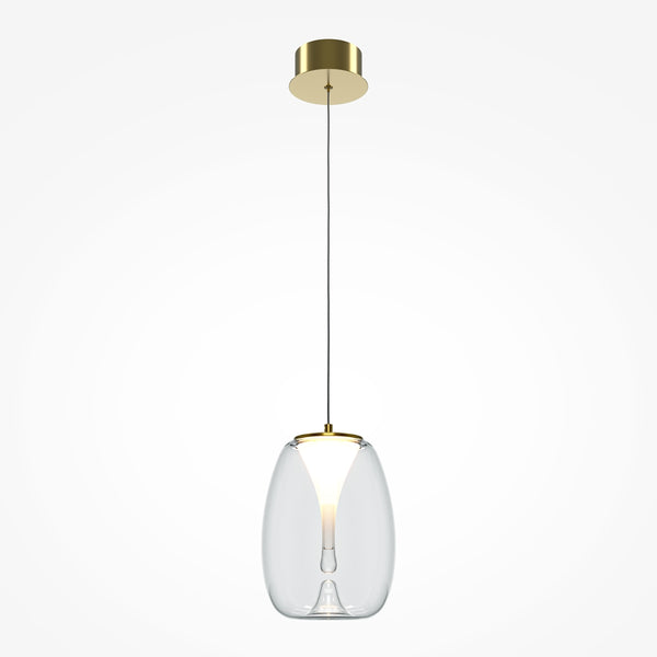 Splash Pendelleuchte goldfarben