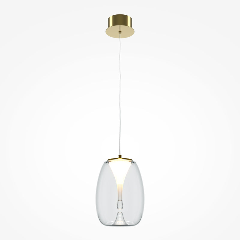 Splash Pendelleuchte goldfarben