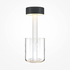 KI-Kooperations-Nachttischlampe transparent