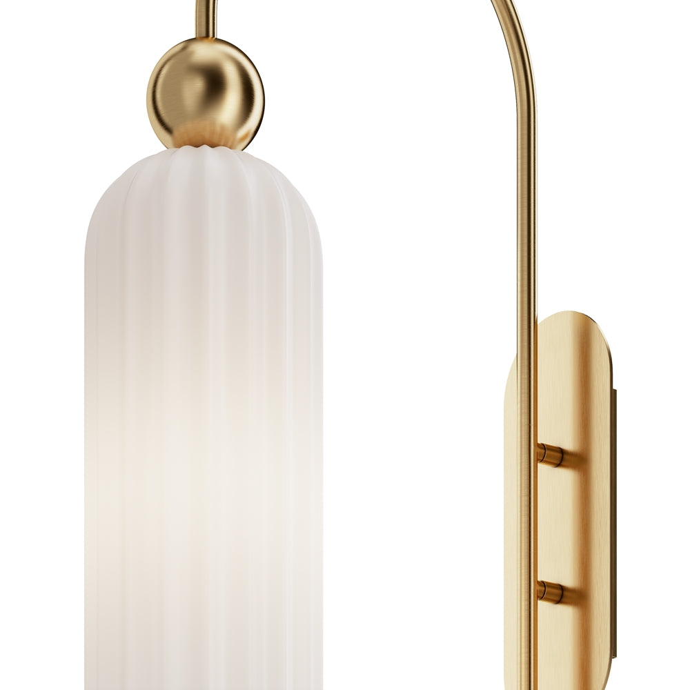 Antik Wandleuchte gold