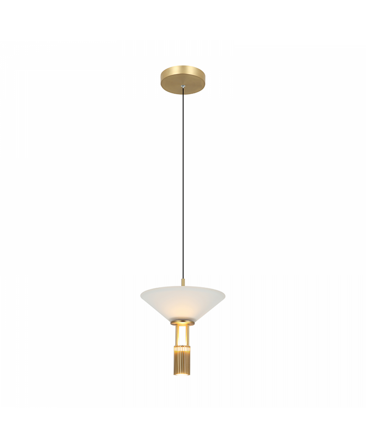 Suspension ZAMBELIS D210 10W Dimmable Direct/Indirect DESIGN Or Mat 23199