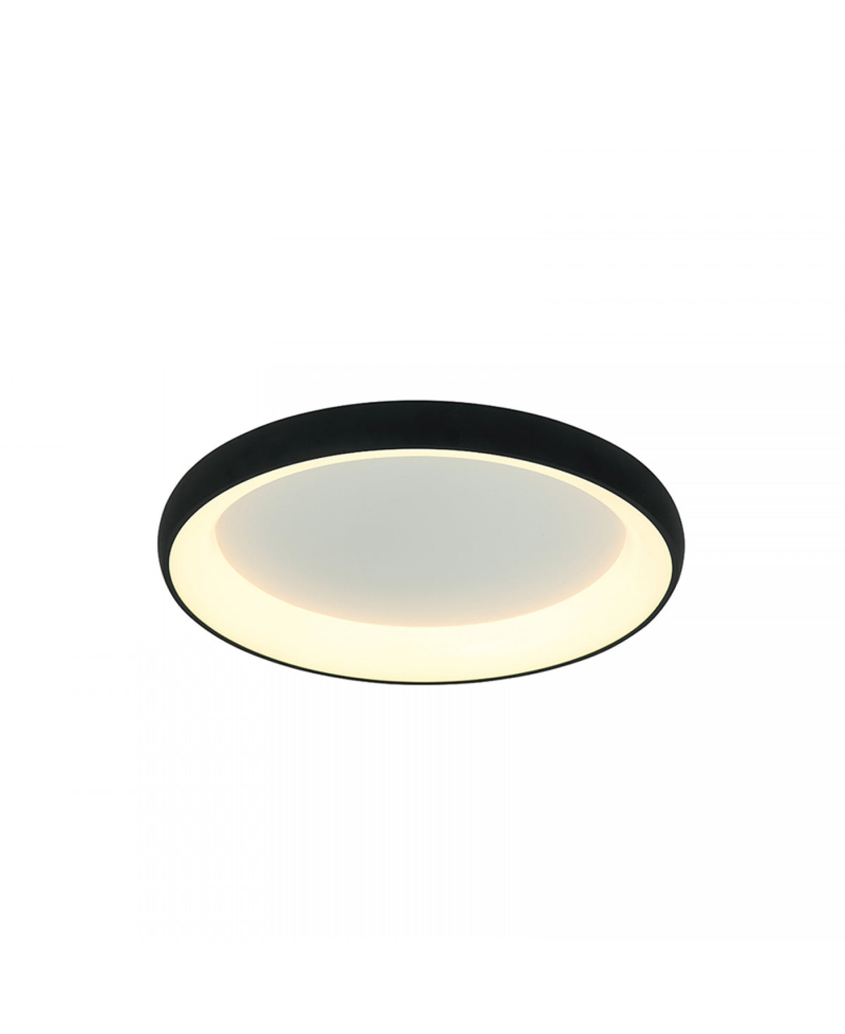 Plafonnier ZAMBELIS D400 30W DESIGN Noir Sable 2040