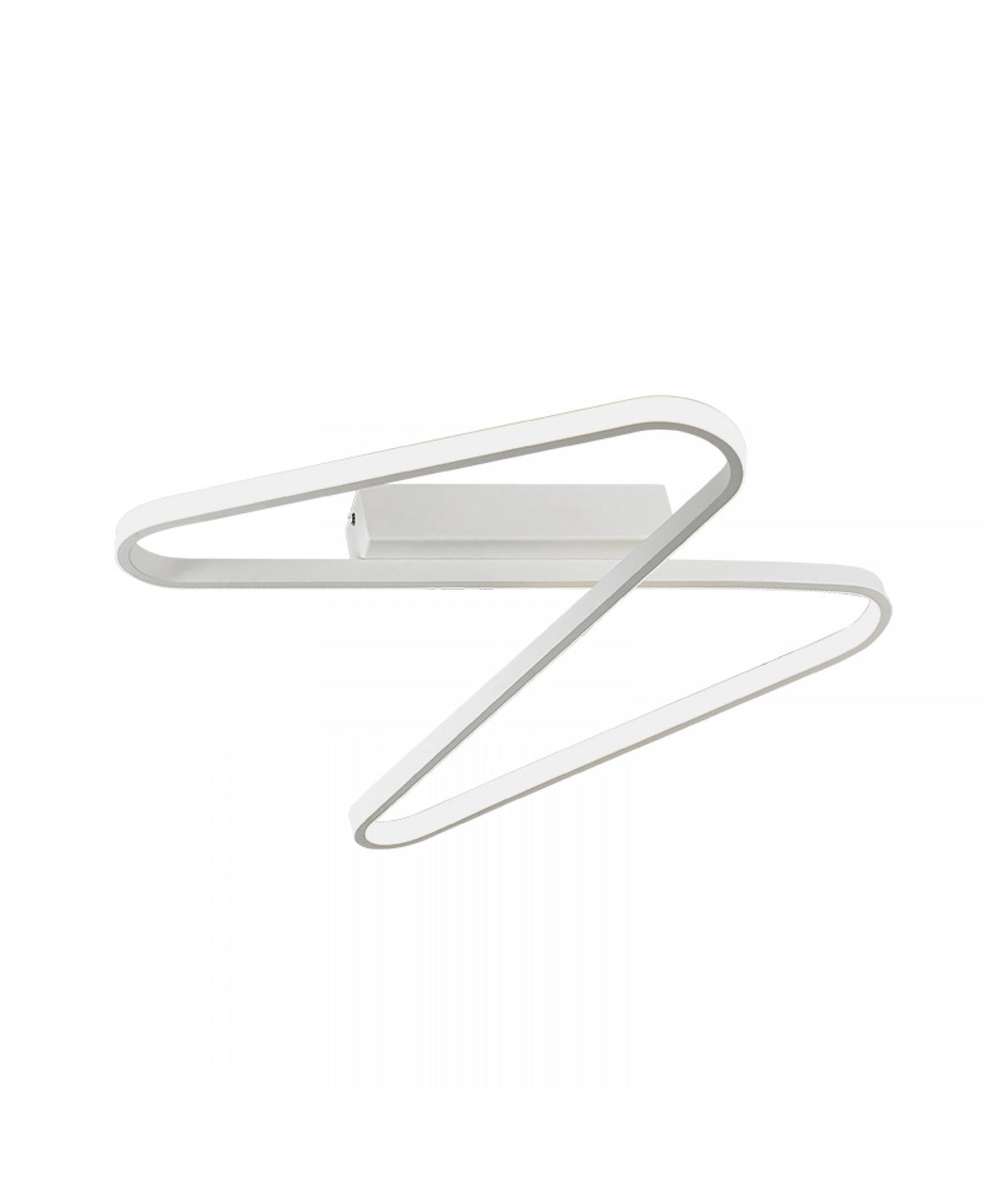Plafonnier ZAMBELIS 45W DESIGN Blanc Sable 2065