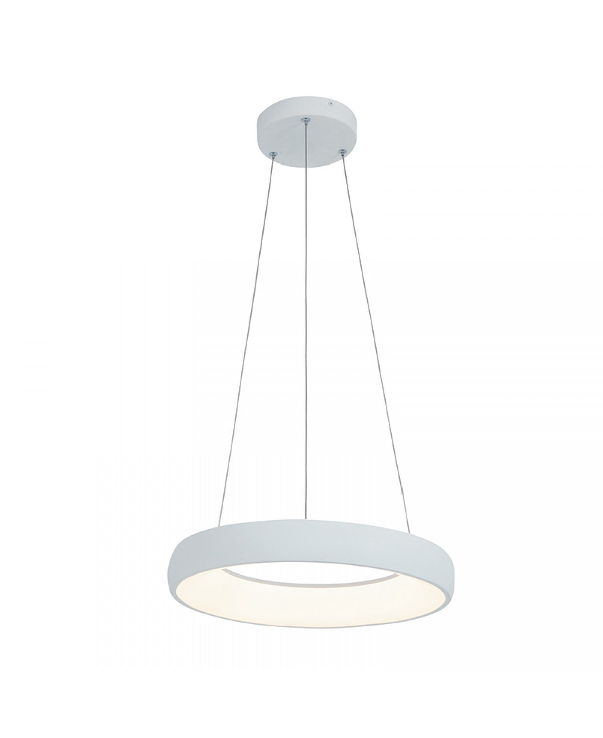 Suspension ZAMBELIS D400 32W Dimmable DESIGN Blanc Sable 2045