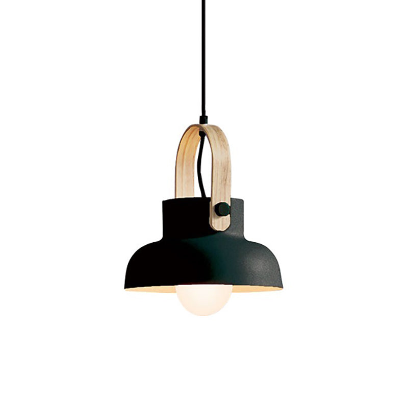 Suspension ZAMBELIS D235 E27 DESIGN Noir Mat Sans Source 18191